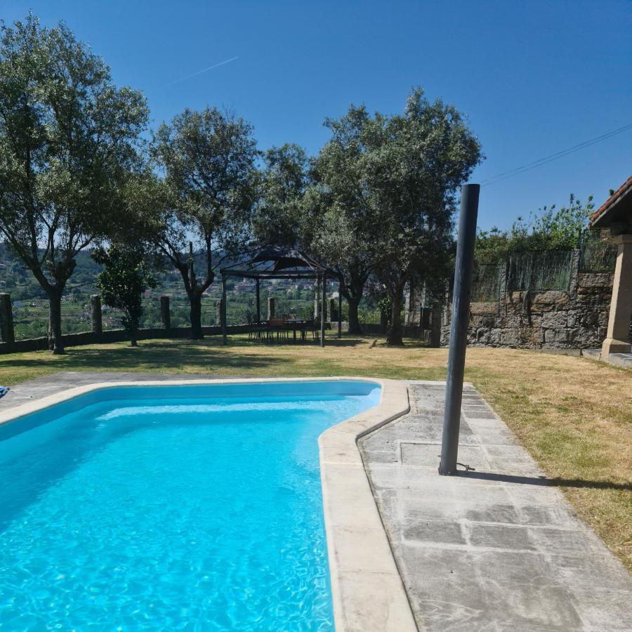 Casa 2 Habitaciones Con Piscina Y Cenador Al Aire Libre ปอนเตเบดรา ภายนอก รูปภาพ