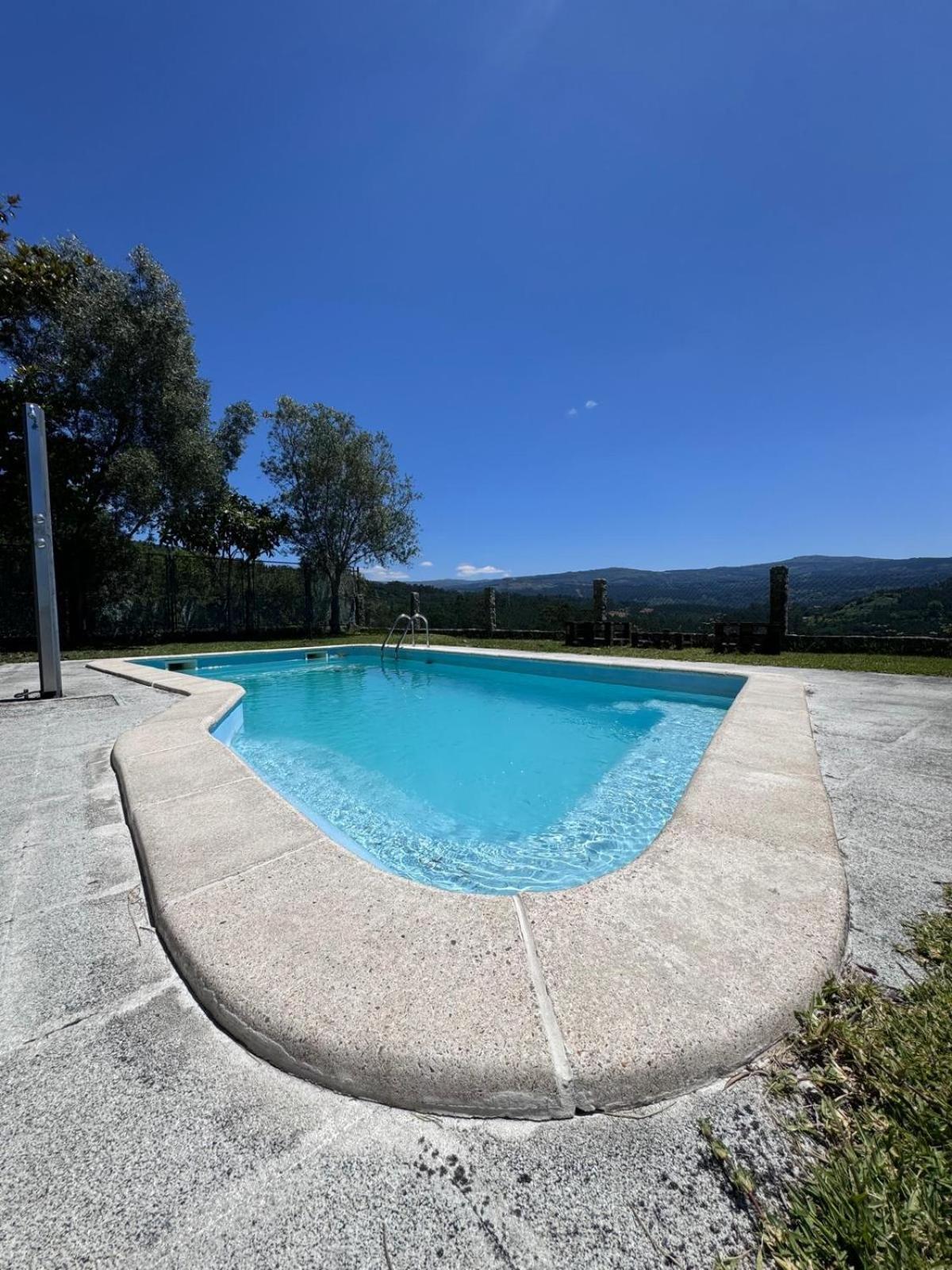 Casa 2 Habitaciones Con Piscina Y Cenador Al Aire Libre ปอนเตเบดรา ภายนอก รูปภาพ