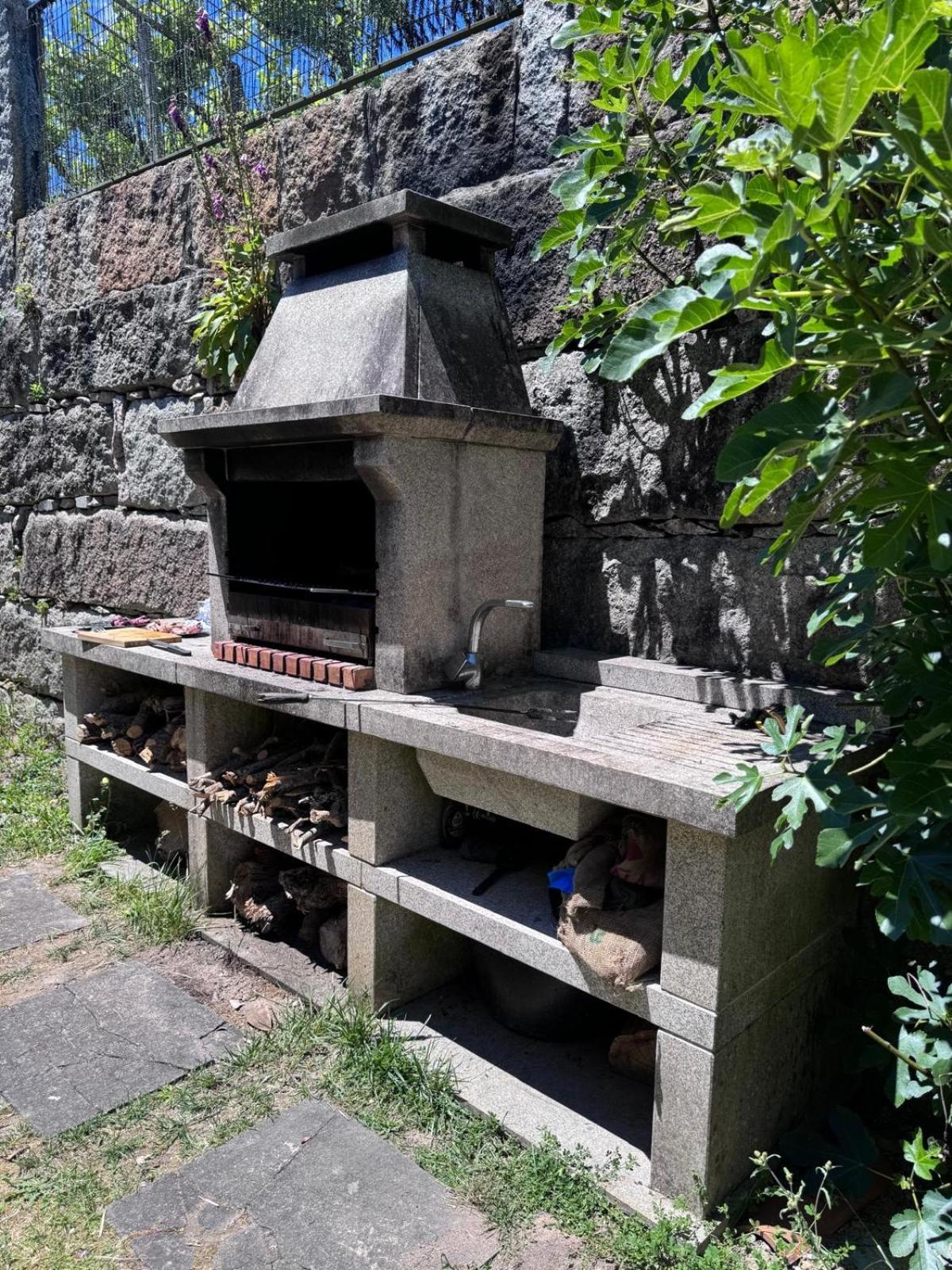 Casa 2 Habitaciones Con Piscina Y Cenador Al Aire Libre ปอนเตเบดรา ภายนอก รูปภาพ